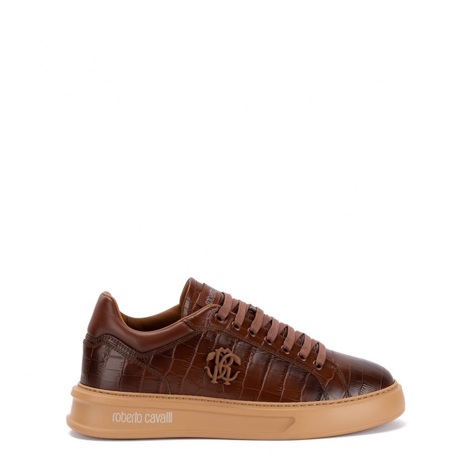 ROBERTO CAVALLI Adidași bărbați, maro - vezi 1 - Pepina.ro ROBERTO CAVALLI Adidași bărbați, maro - vezi 1