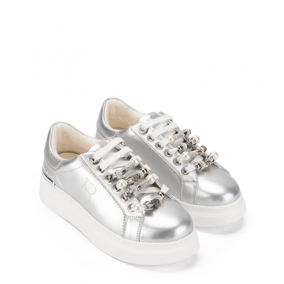 TOSCA BLU Pantofi sport damă argintii - vezi 2 - Pepina.ro TOSCA BLU Pantofi sport damă argintii - vezi 2