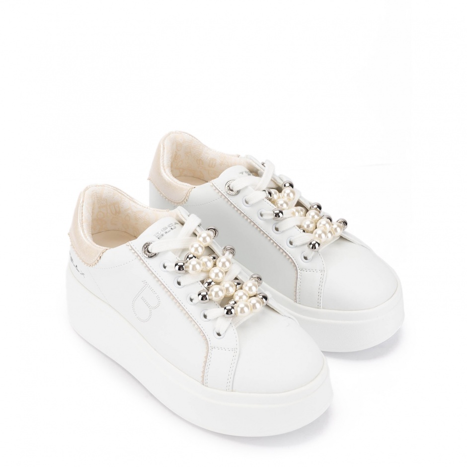 TOSCA BLU Pantofi sport damă albi - vezi 2