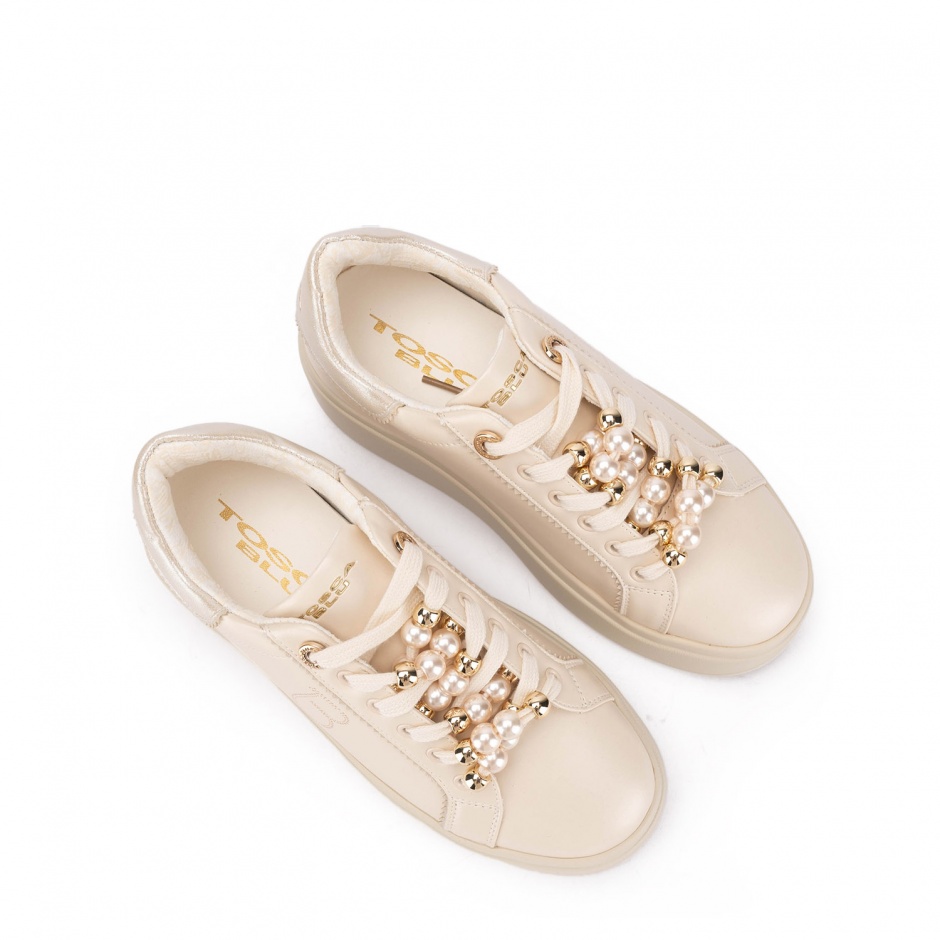 TOSCA BLU Pantofi sport damă bej - vezi 3 - Pepina.ro TOSCA BLU Pantofi sport damă bej - vezi 3