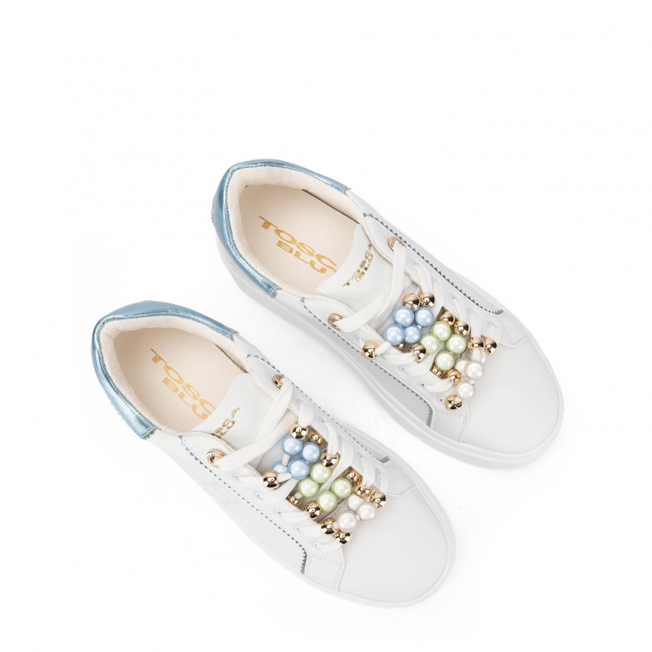 TOSCA BLU Pantofi sport damă albi - vezi 3