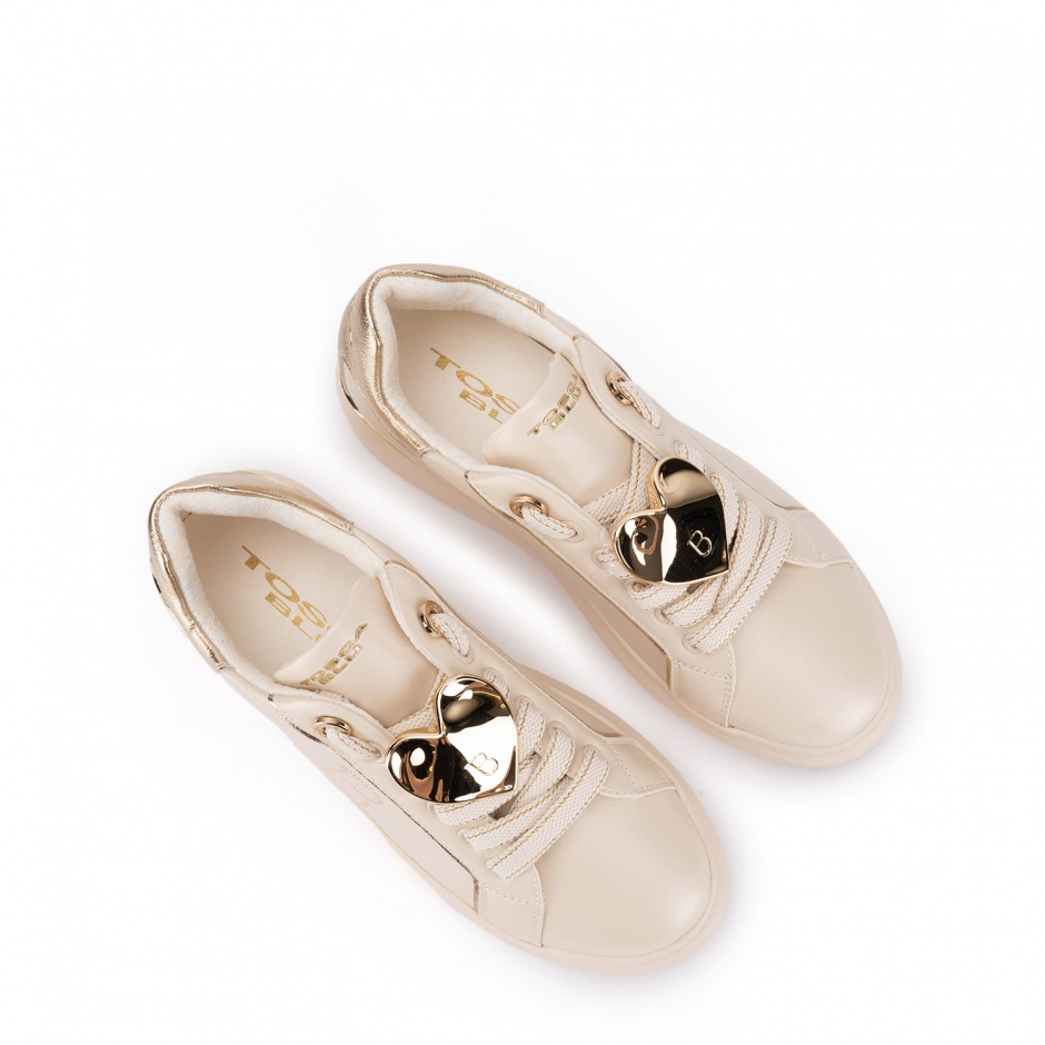 TOSCA BLU Pantofi sport damă bej - vezi 3