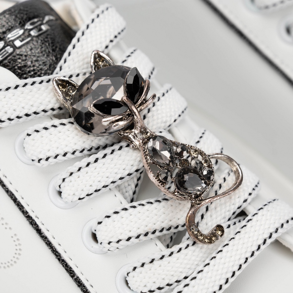 TOSCA BLU Pantofi sport de damă albi - vezi 4