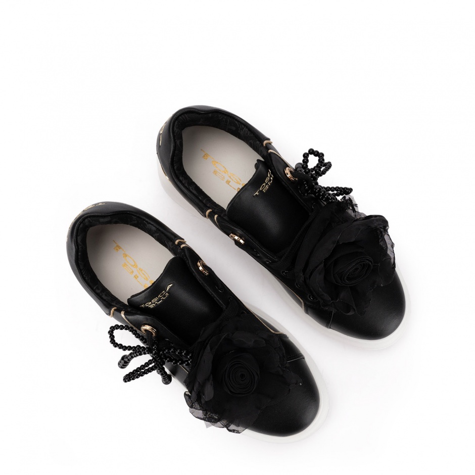 TOSCA BLU Adidasi damă negri - vezi 3