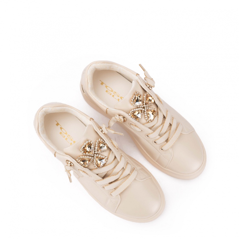 TOSCA BLU Adidasi damă bej - vezi 3