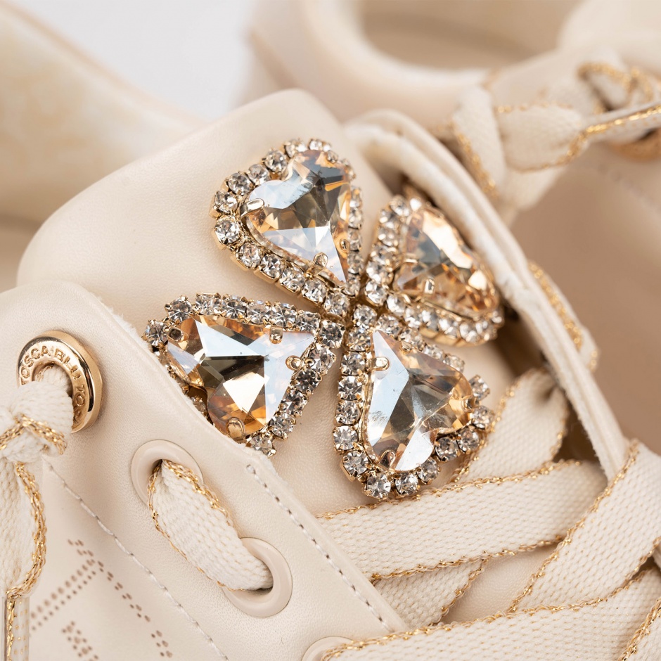 TOSCA BLU Adidasi damă bej - vezi 4