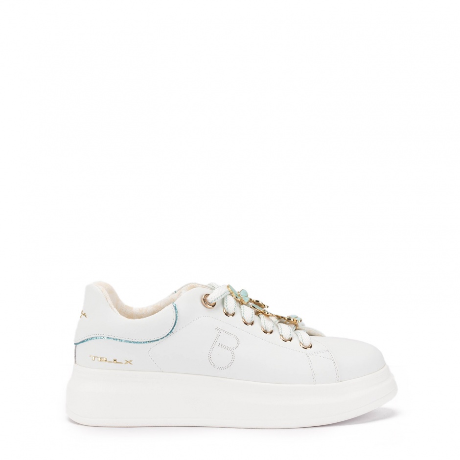 TOSCA BLU Adidasi damă albi cu fluturi - vezi 1