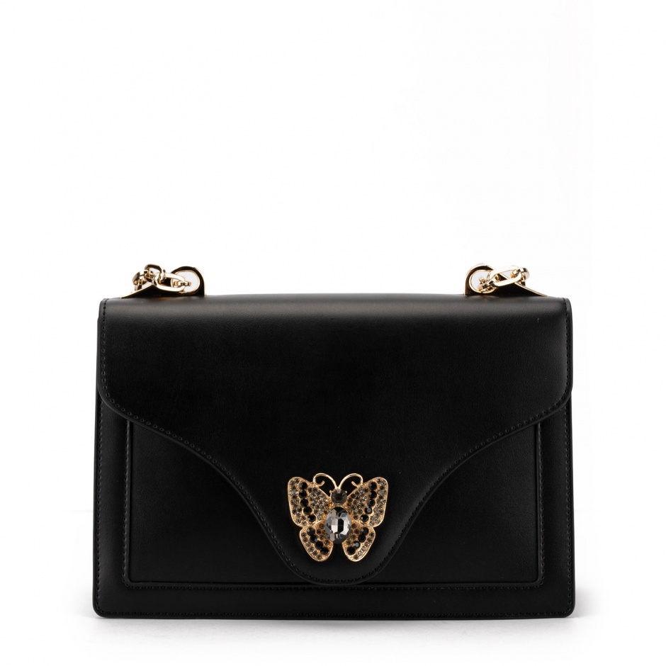 TOSCA BLU Geantă damă neagră Sweet Bag cu fluture - vezi 1