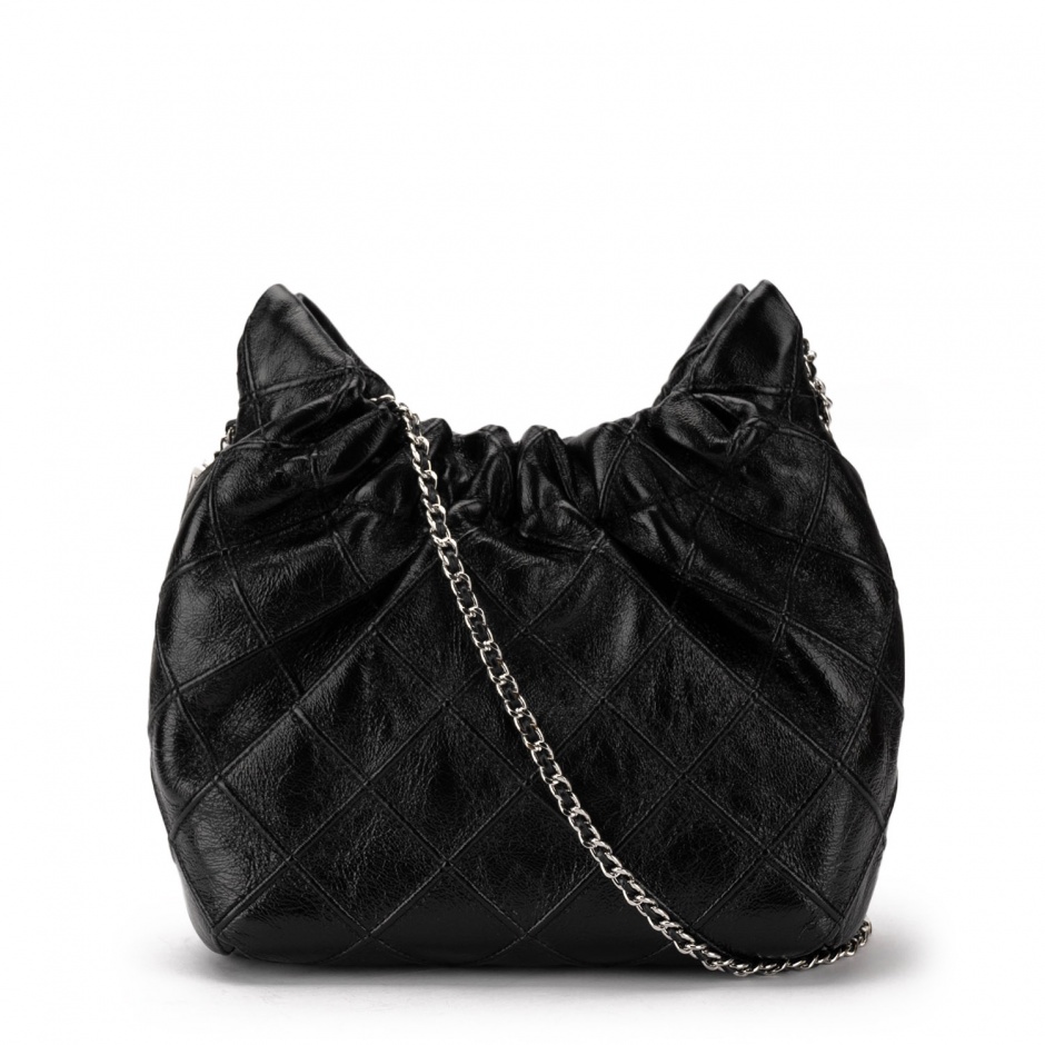 TORY BURCH Geantă damă hobo neagră MINI FLEMING - vezi 3