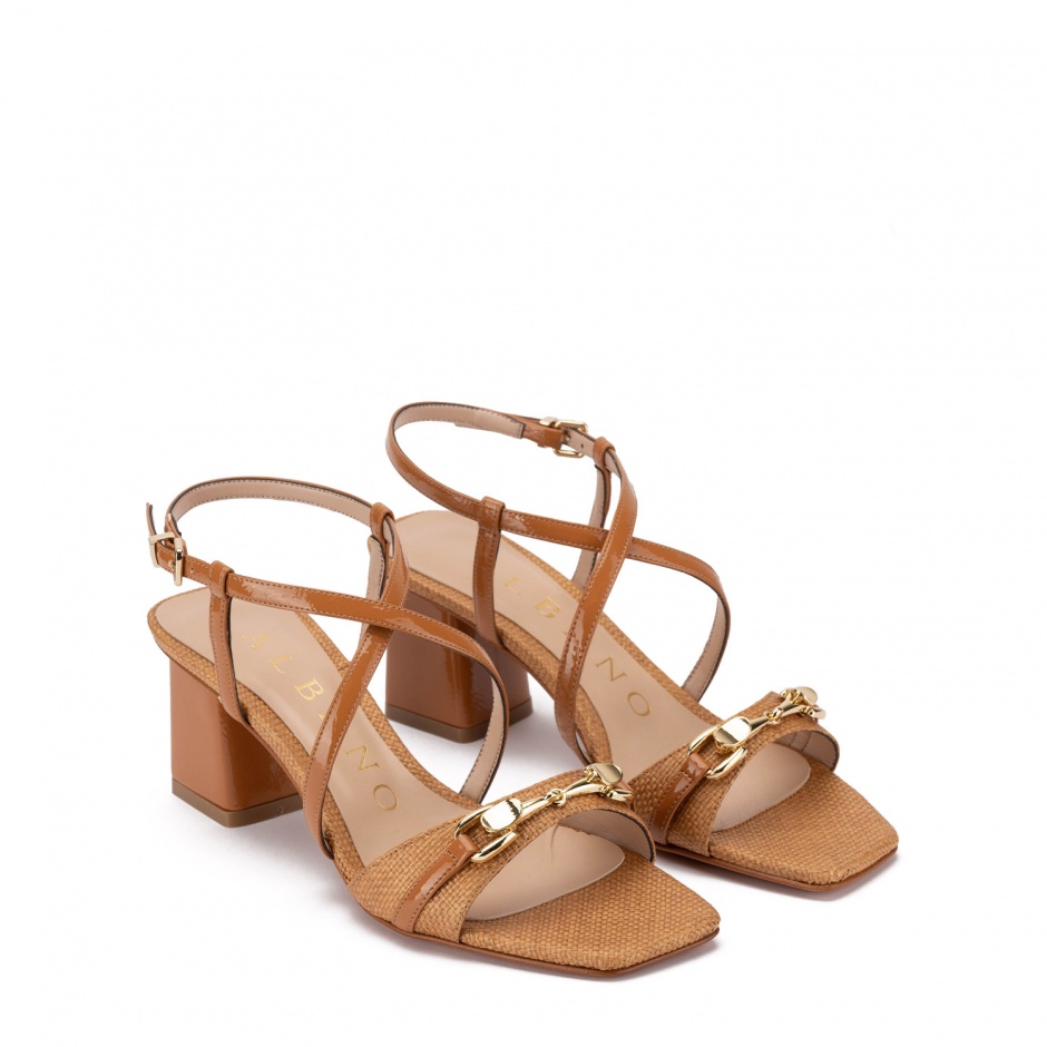 Albano Sandale damă maro - vezi 2