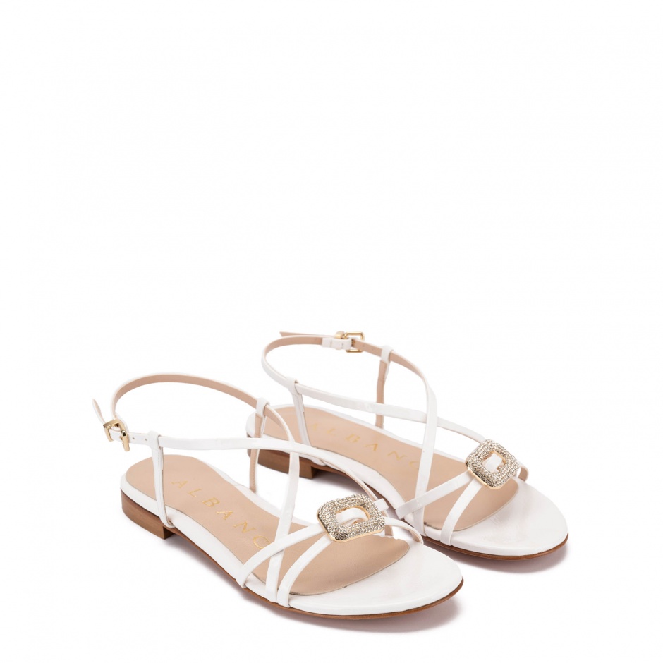 Albano Sandale damă albe - vezi 2