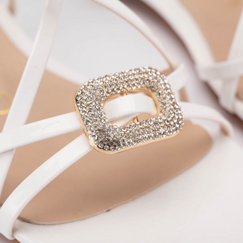 Albano Sandale damă albe - vezi 3