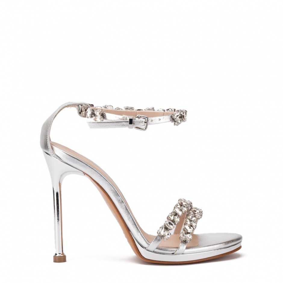 Albano Sandale damă argintii - vezi 1