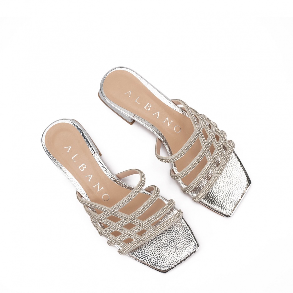 Albano Papuci damă argintii - vezi 3