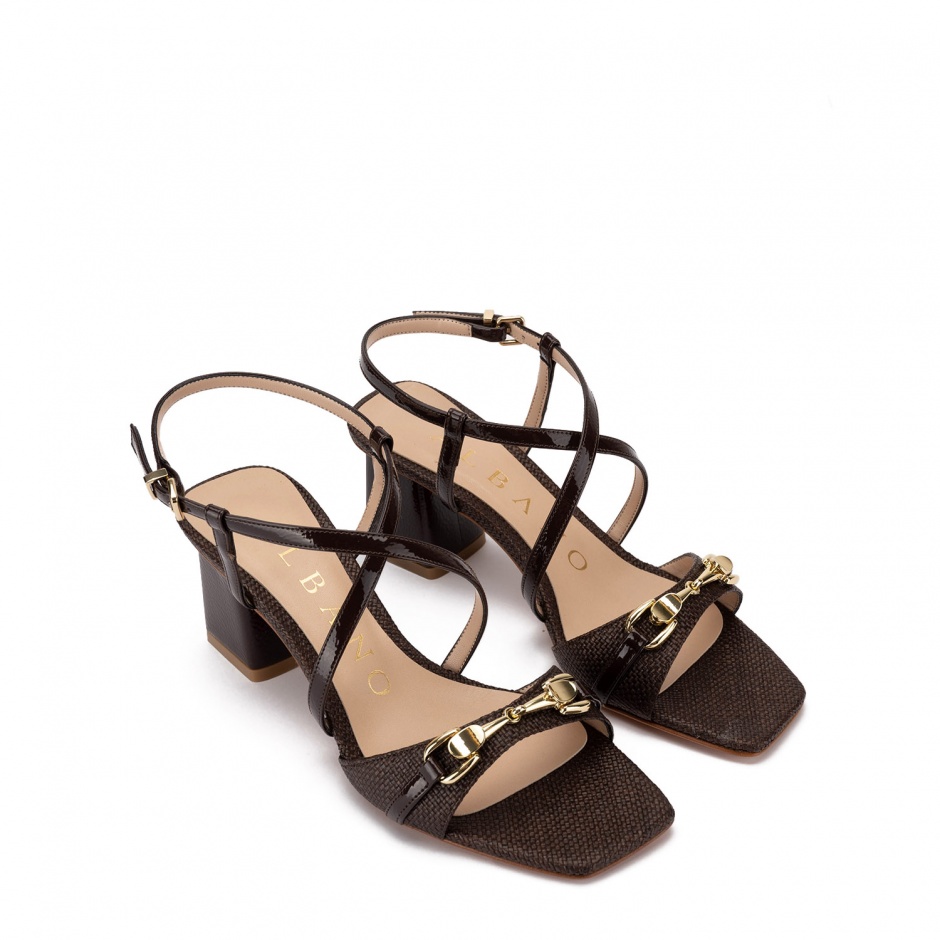 Albano Sandale damă maro - vezi 2