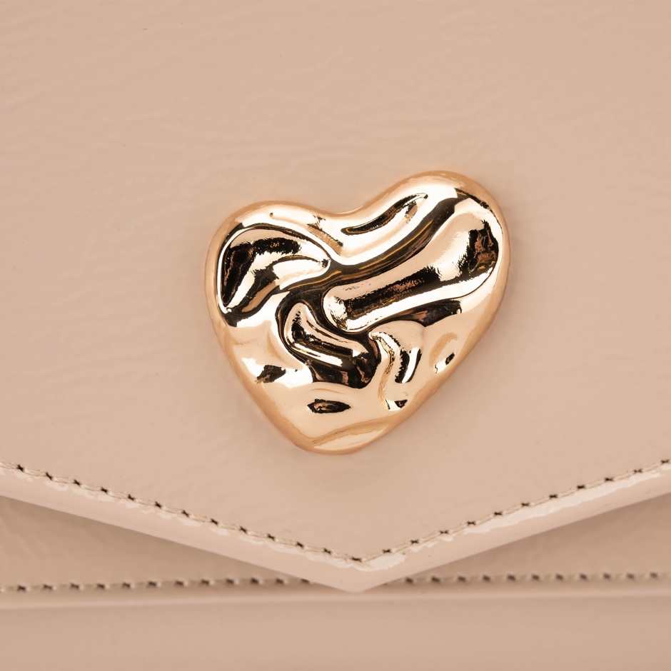 Albano Geantă damă bej lăcuită - vezi 3