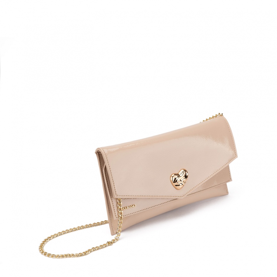 Albano Geantă damă bej lăcuită - vezi 2