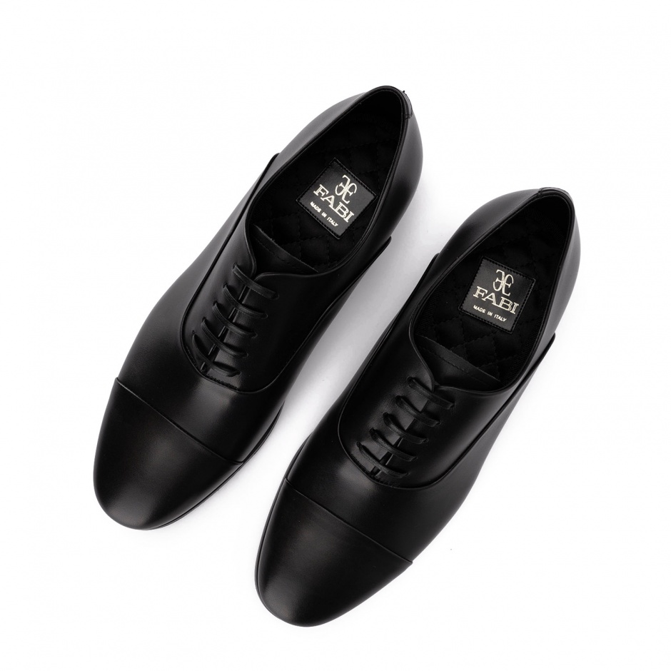 Fabi Pantofi eleganți bărbați, negri - vezi 3
