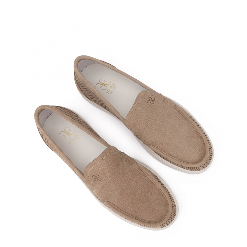 Fabi Mocasini bărbați, bej - vezi 3