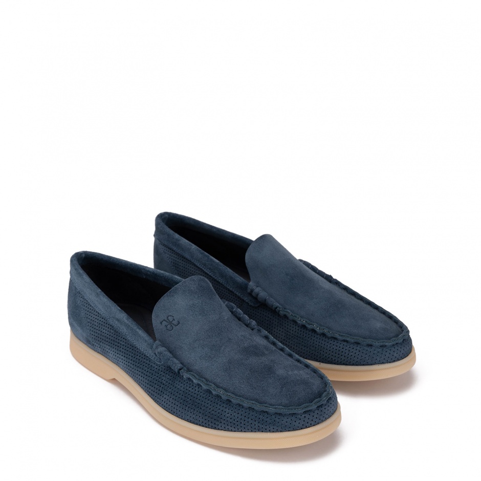 Fabi Mocasini bărbați, albaștri - vezi 2