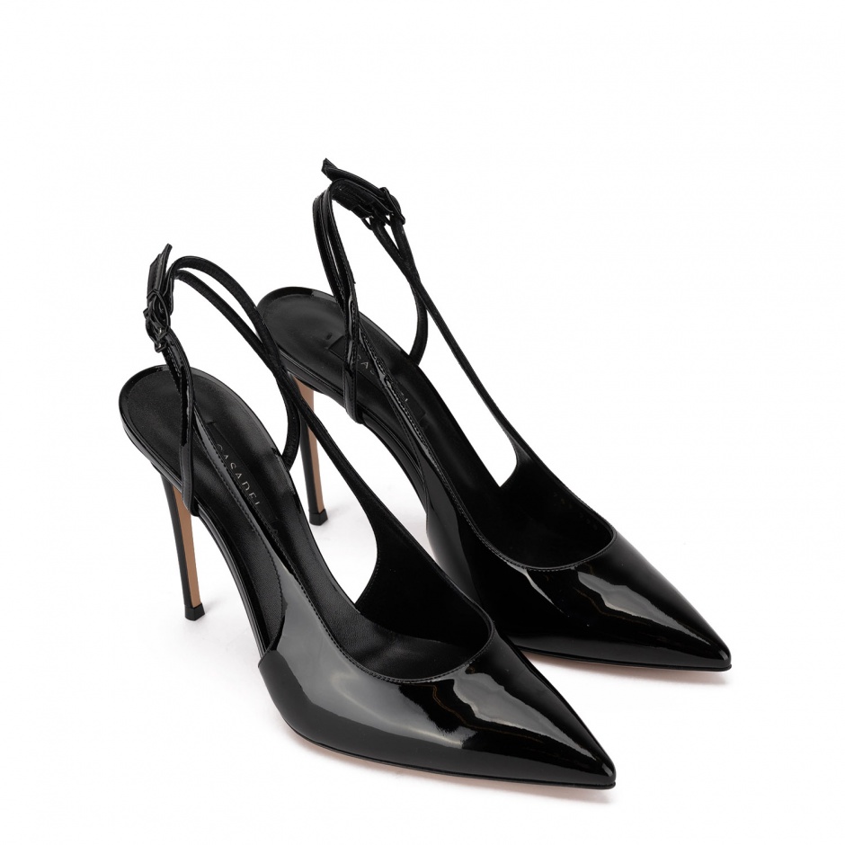 Casadei Pantofi damă negri lăcuiți - vezi 2