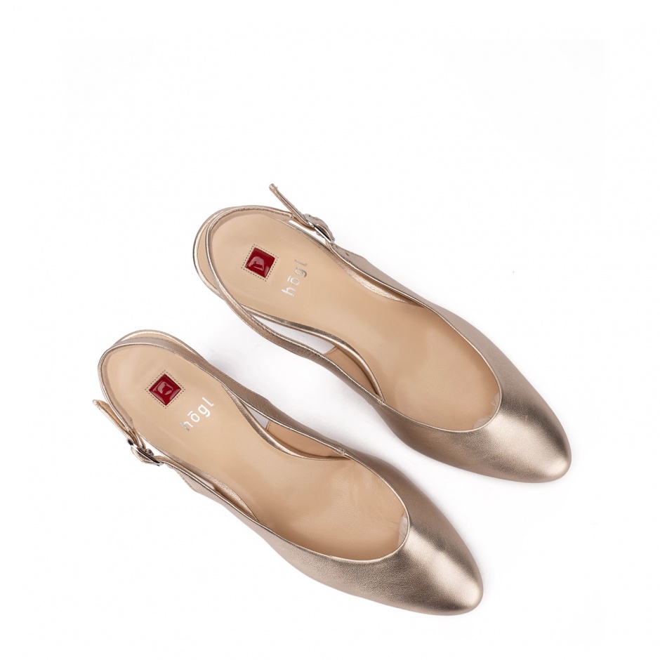 HÖGL Pantofi damă aurii - vezi 3