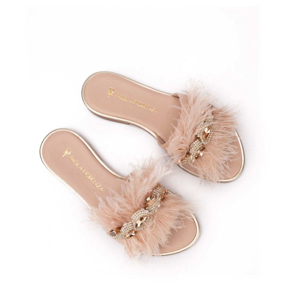 PAOLA FIORENZA Papuci damă roz - vezi 3