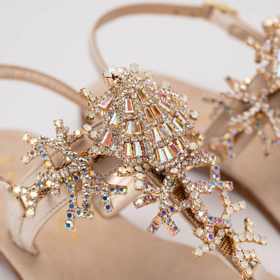 PAOLA FIORENZA Sandale damă bej - vezi 3