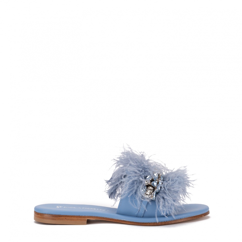 PAOLA FIORENZA Papuci damă bleumarin - vezi 1