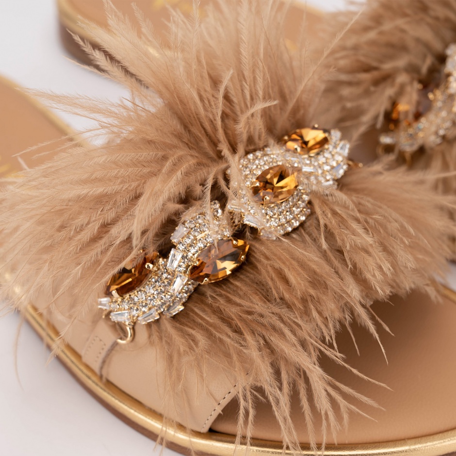 PAOLA FIORENZA Papuci damă maro - vezi 4