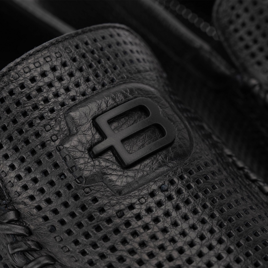 BALDININI Moccasini bărbați negri - vezi 4