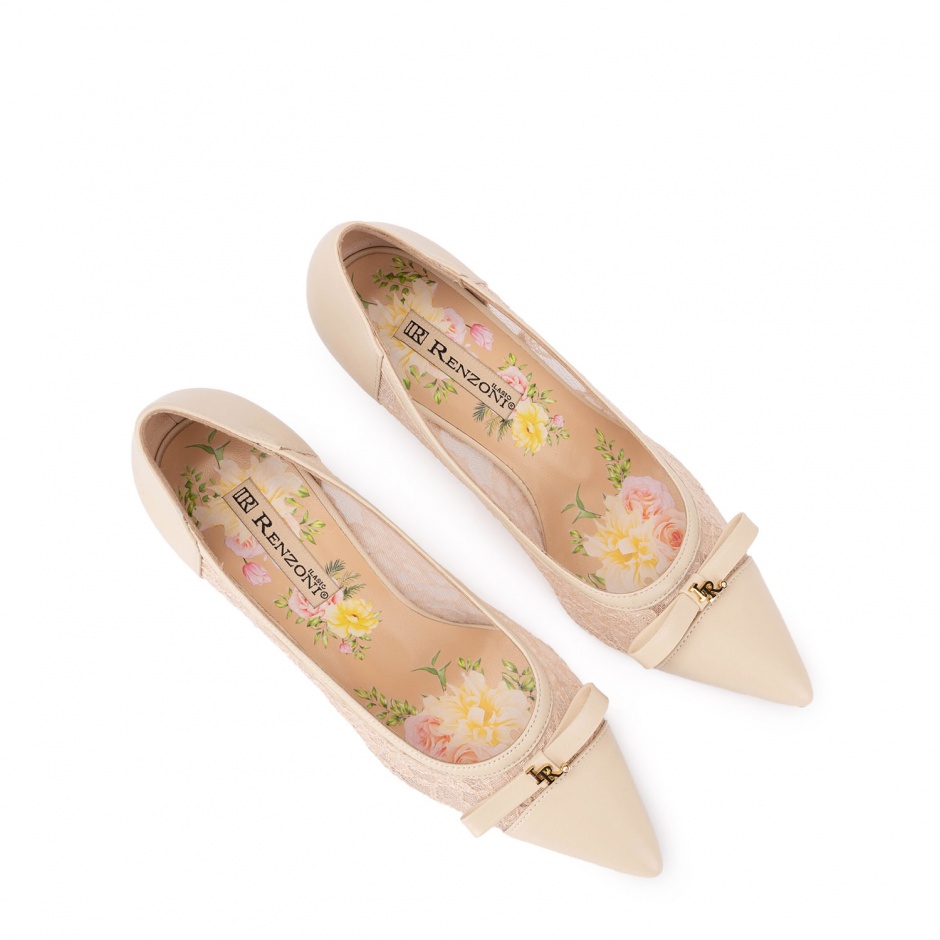 RENZONI Pantofi damă bej - vezi 3