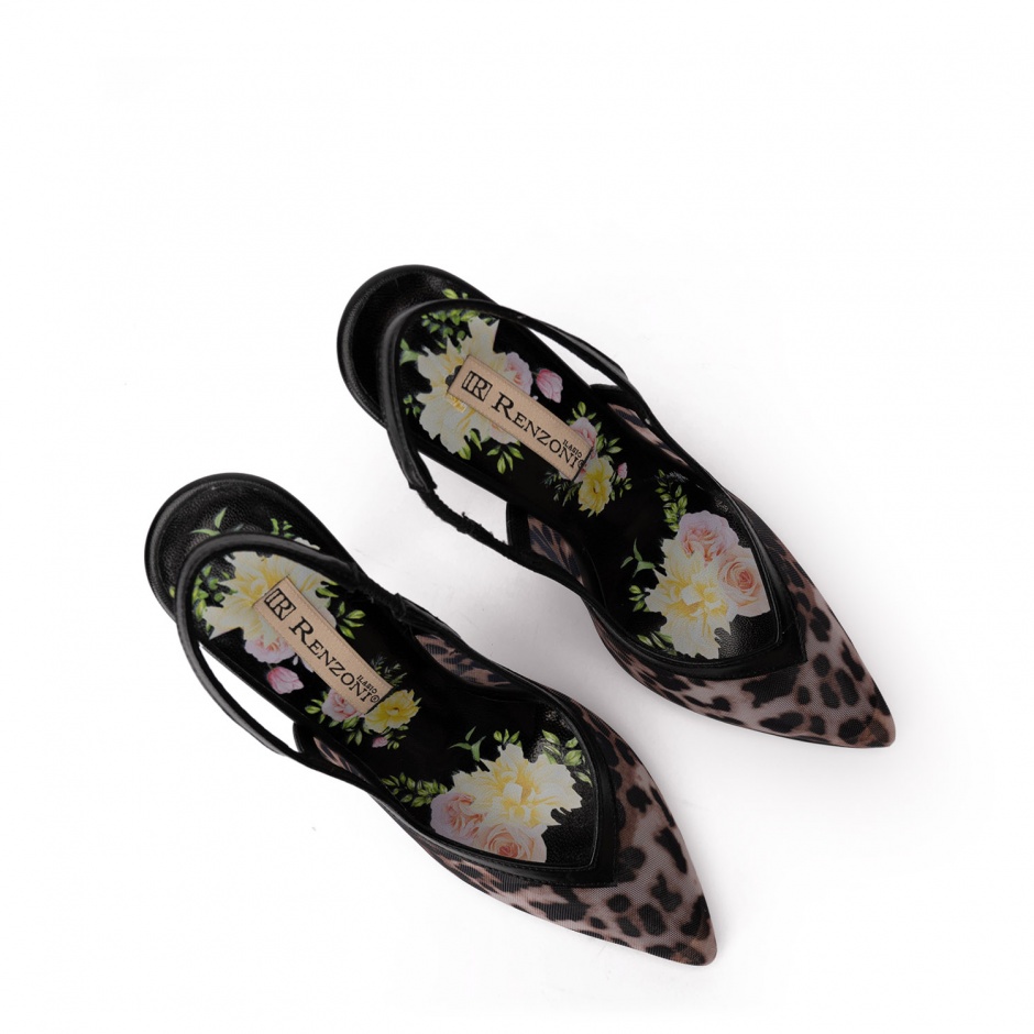 RENZONI Pantofi damă cu imprimeu leopard - vezi 3