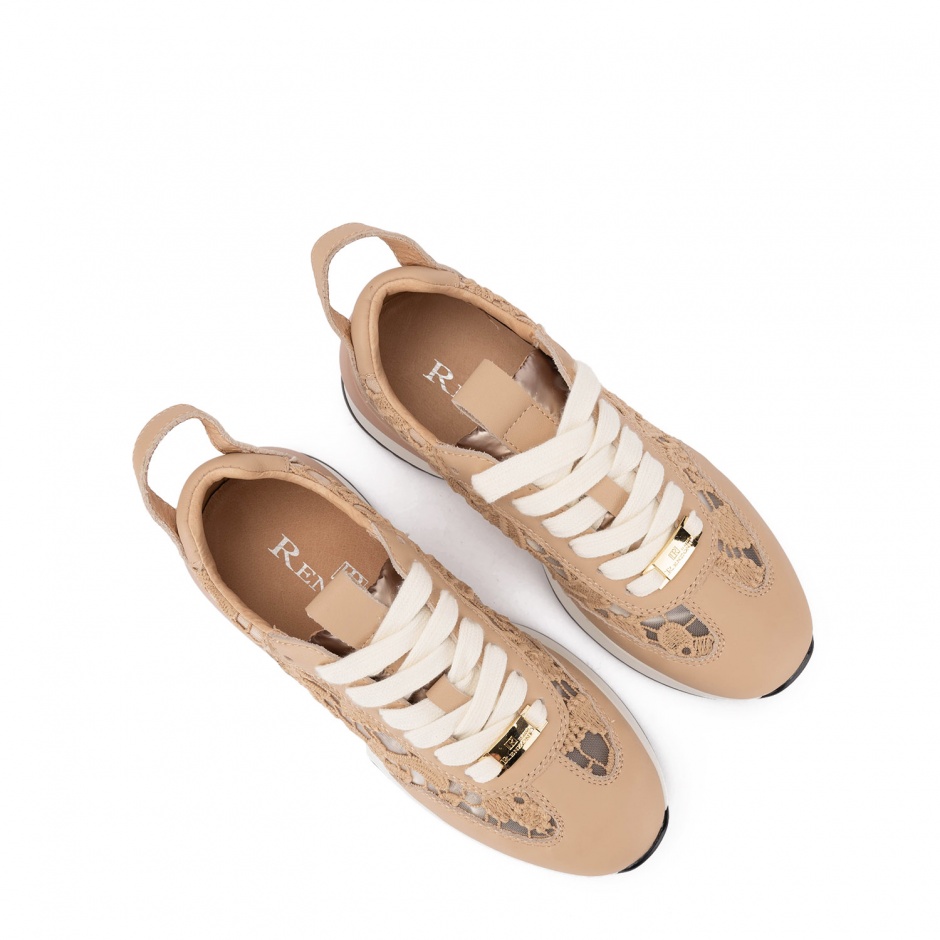 RENZONI Pantofi sport damă bej - vezi 3