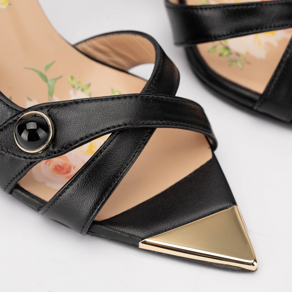 RENZONI Sandale damă negri - vezi 4