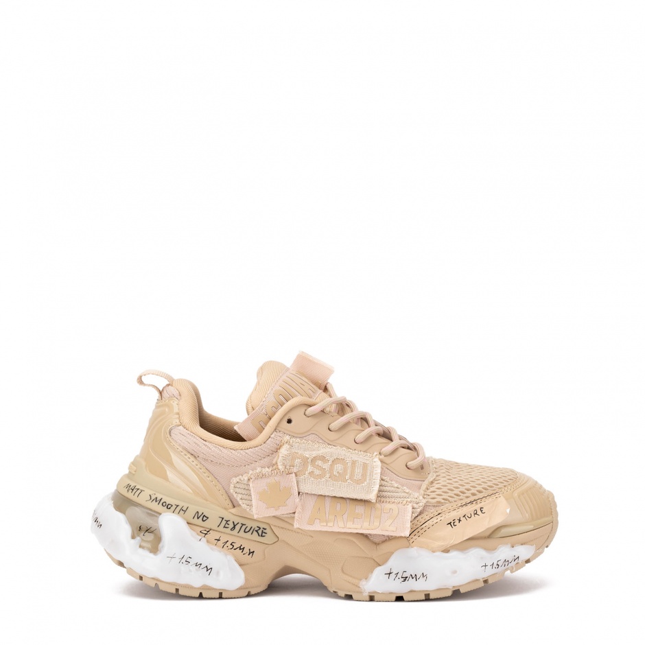 Dsquared2 Pantofi sport damă bej Faster - vezi 1