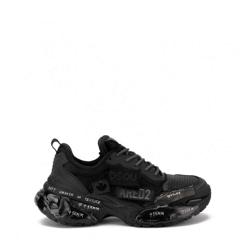 DSQUARED2 Pantofi sport bărbați negri Faster - vezi 1