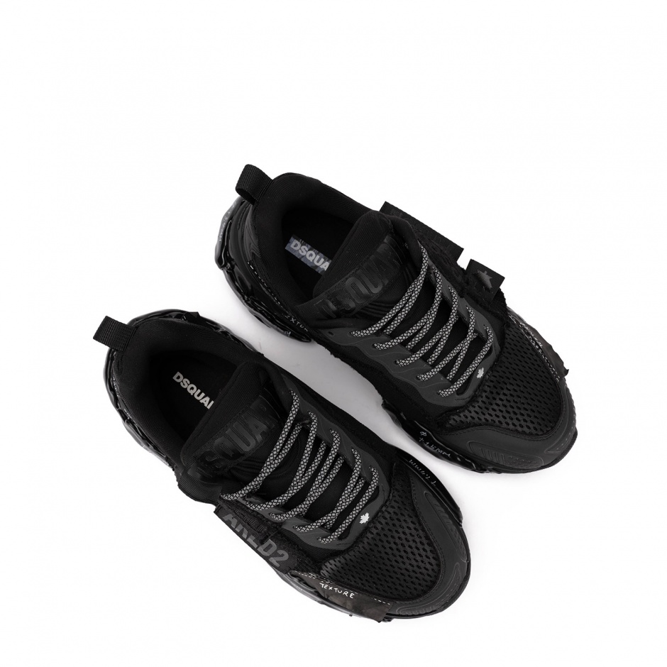 DSQUARED2 Pantofi sport bărbați negri Faster - vezi 3