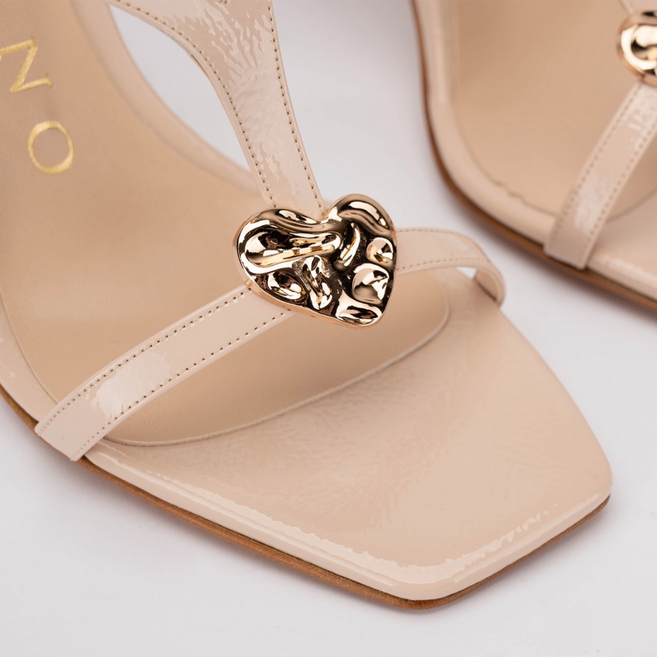 Albano Sandale damă bej - vezi 3