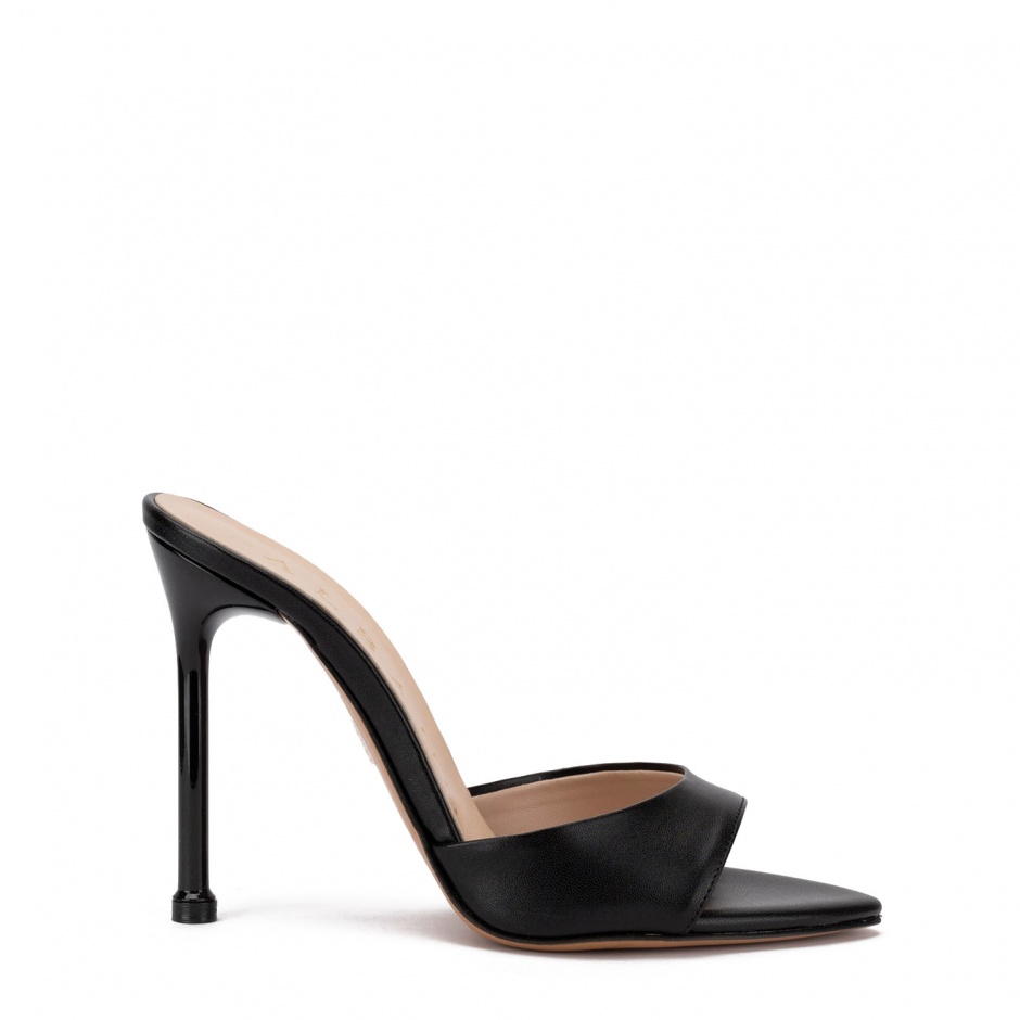 Albano Papuci damă negri cu toc - vezi 1 - Pepina.ro Albano Papuci damă negri cu toc - vezi 1