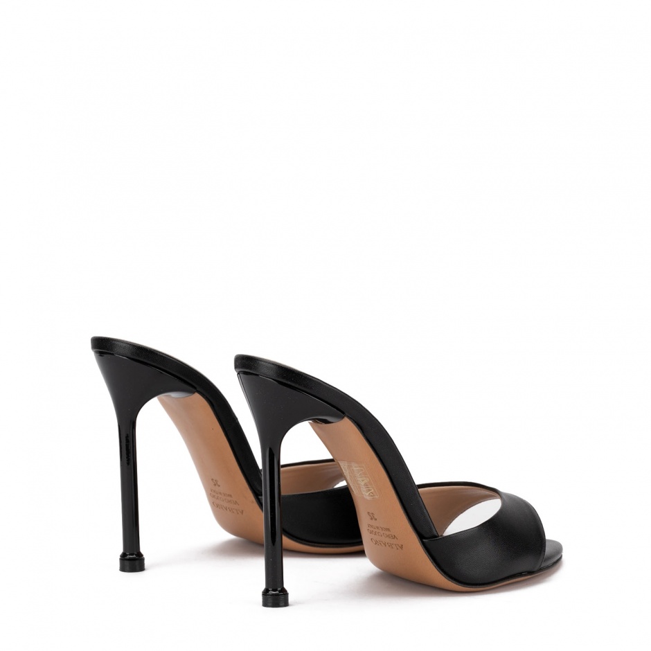 Albano Papuci damă negri cu toc - vezi 4 - Pepina.ro Albano Papuci damă negri cu toc - vezi 4