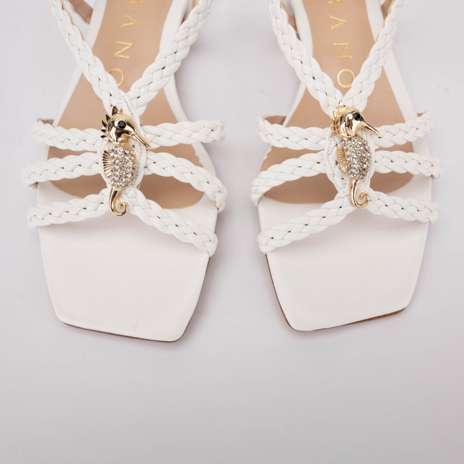 Albano Sandale damă albe - vezi 3