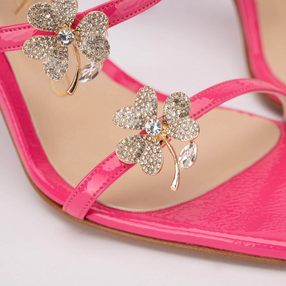 Albano Sandale damă roz cu trifoi - vezi 3