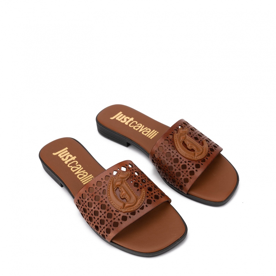 Just Cavalli Papuci damă maro - vezi 2