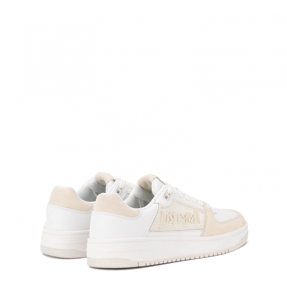 Just Cavalli Sneakers bărbați albe - vezi 4