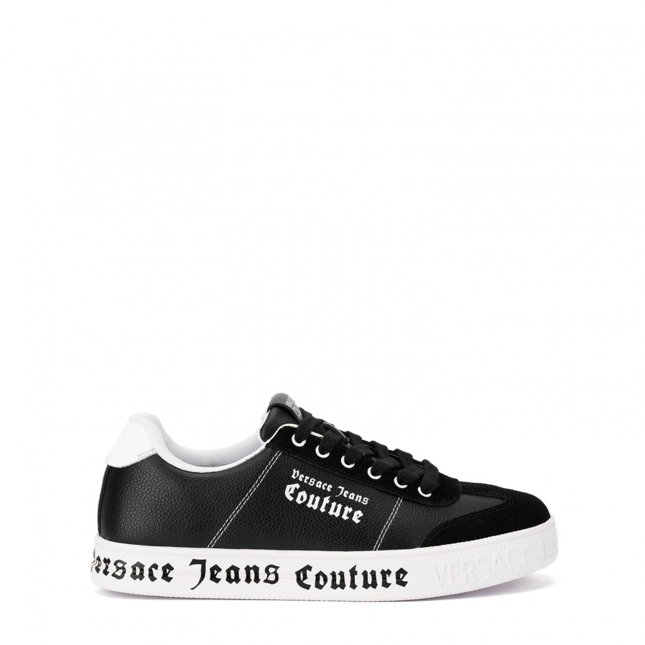 VERSACE JEANS Adidași bărbați negri - vezi 1