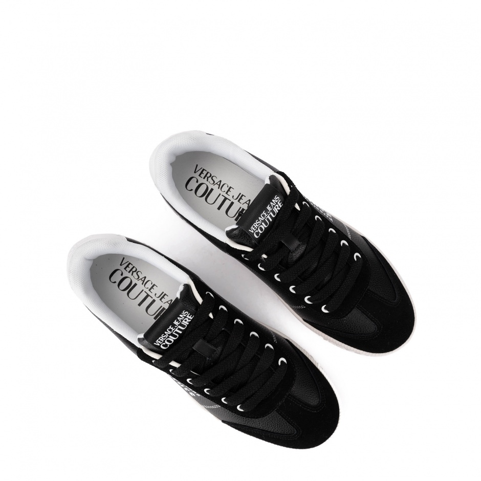 VERSACE JEANS Adidași bărbați negri - vezi 3