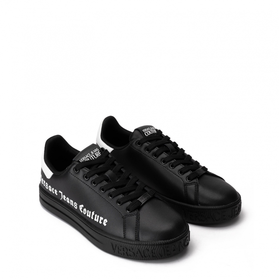 VERSACE JEANS Adidași bărbați negri - vezi 2