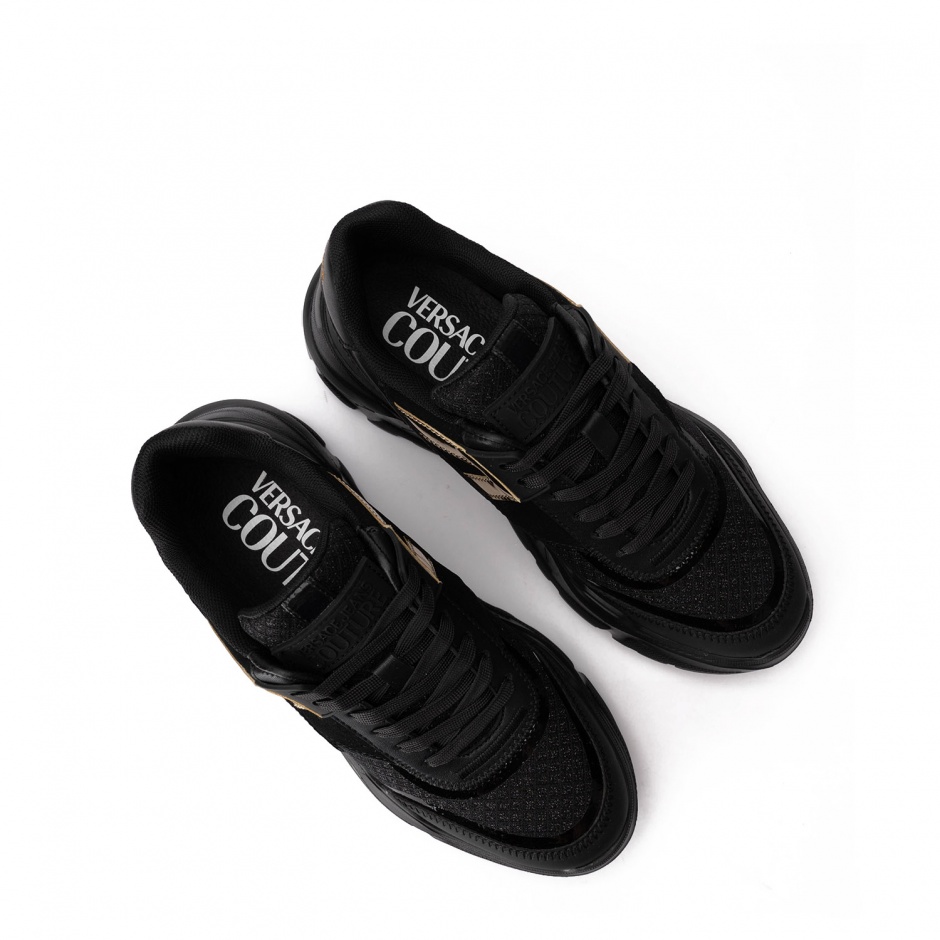 VERSACE JEANS Pantofi sport damă negri - vezi 3