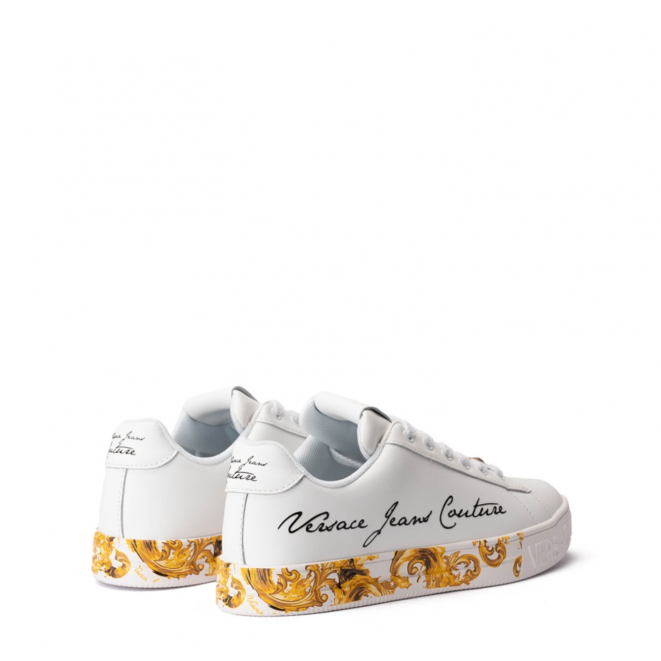 VERSACE JEANS Tenisi damă albi - vezi 3